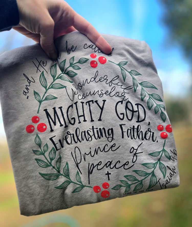 Mighty God Long Sleeve Tee