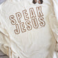 Speak Jesus Comfort Wash LS Tee