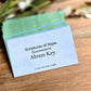 Blue/Green Personalized Scripture Cards