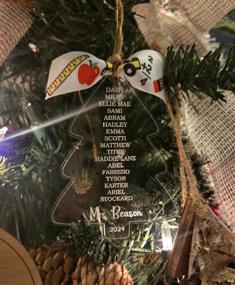 Classroom Tree Ornament