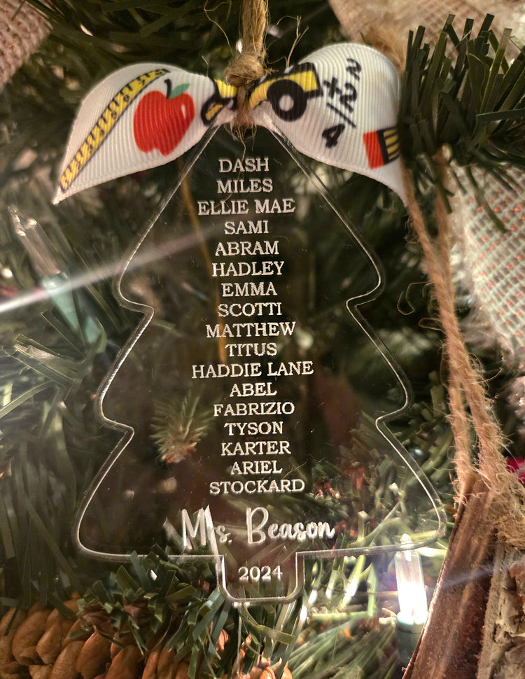 Classroom Tree Ornament