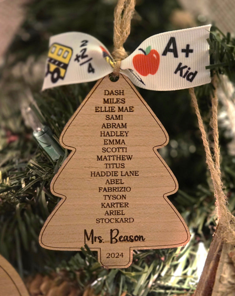 Classroom Tree Ornament