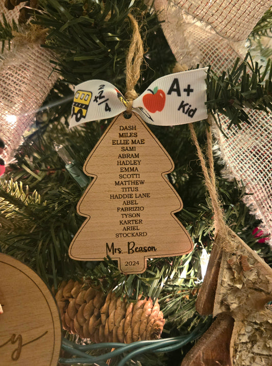 Classroom Tree Ornament