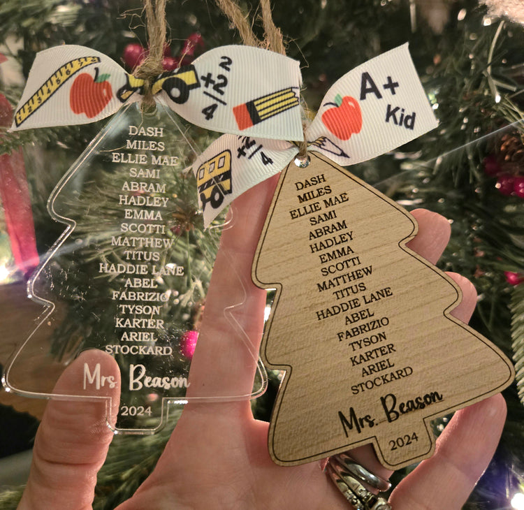 Classroom Tree Ornament