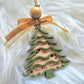 Personalized Green Family Christmas Tree Ornament