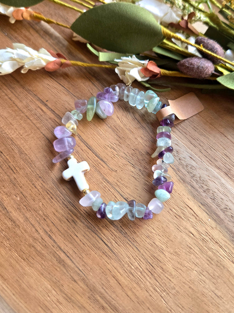 Faithful Journey Cross Bracelet