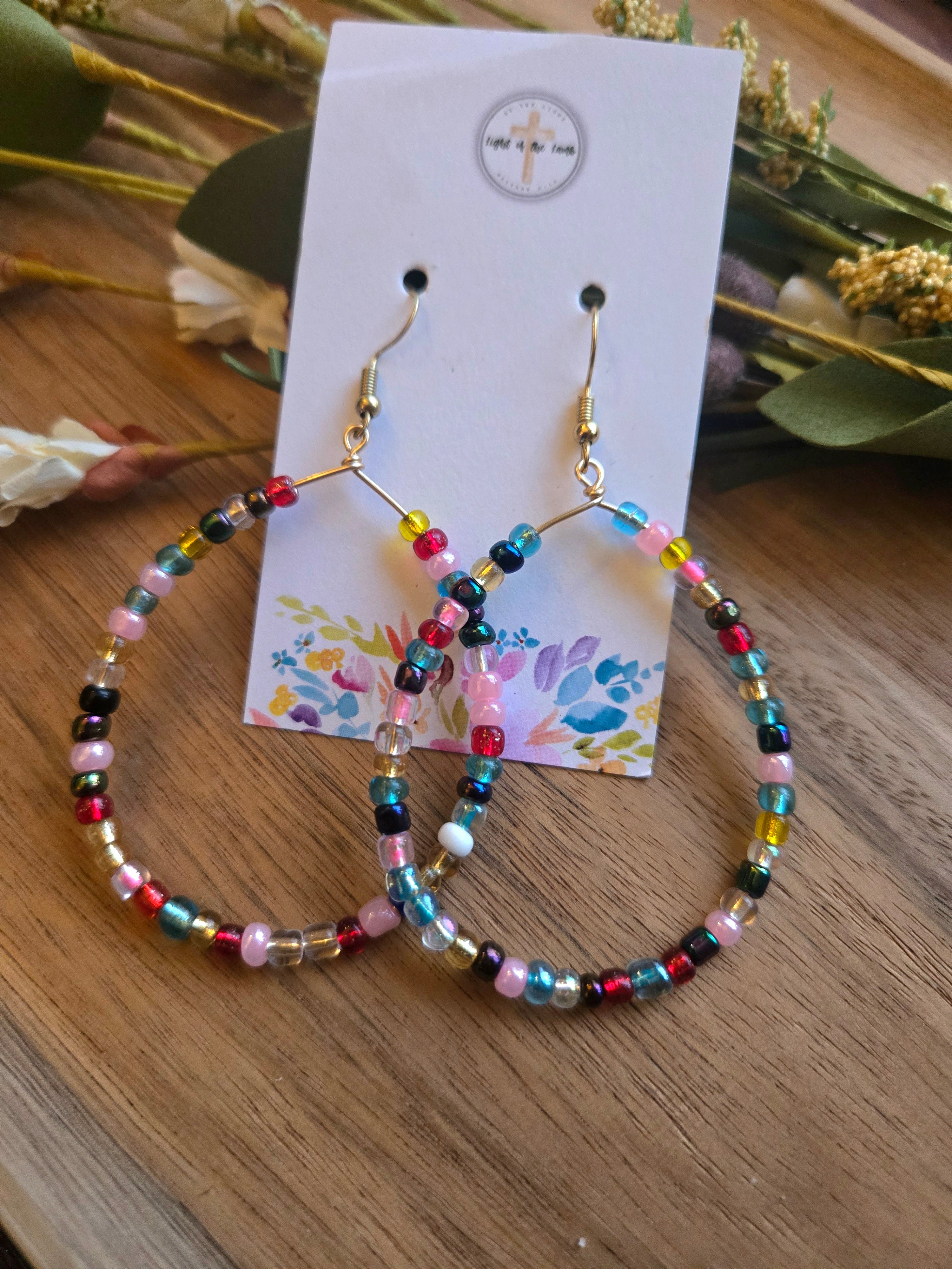Praise Hoops - Colorful Rainbow