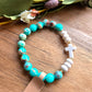 Hope & Strength Turquoise Cross Bracelet
