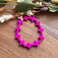 Bold Faith Pink Cross Bracelet