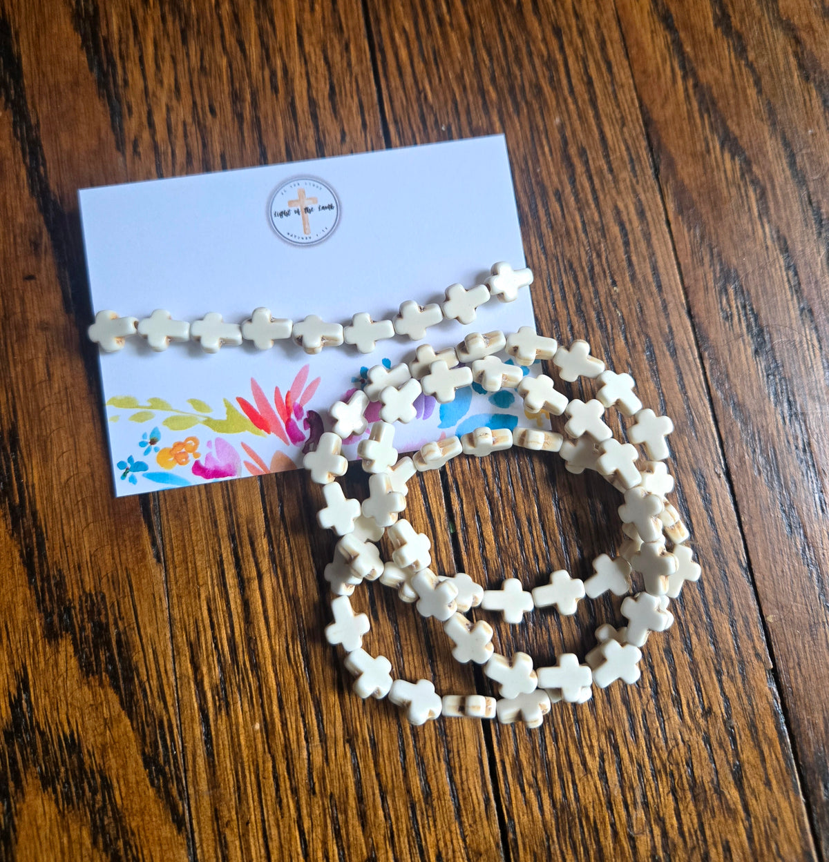 Unashamed Faith Cross Bracelet