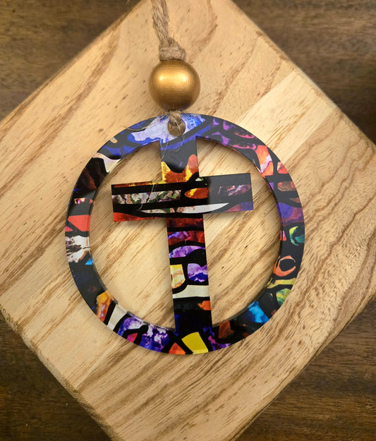 Mosaic Car Hanger