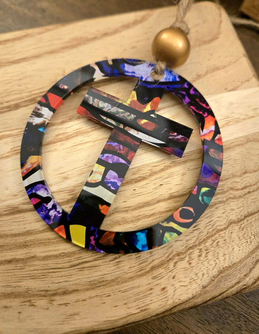 Mosaic Car Hanger