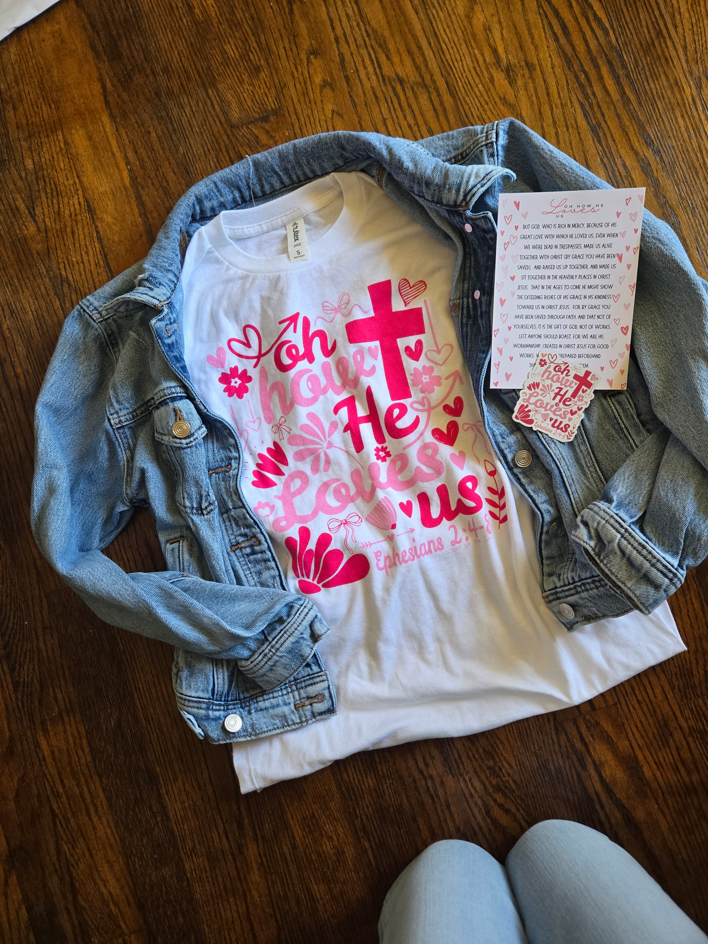 How He Loves Us Tee
