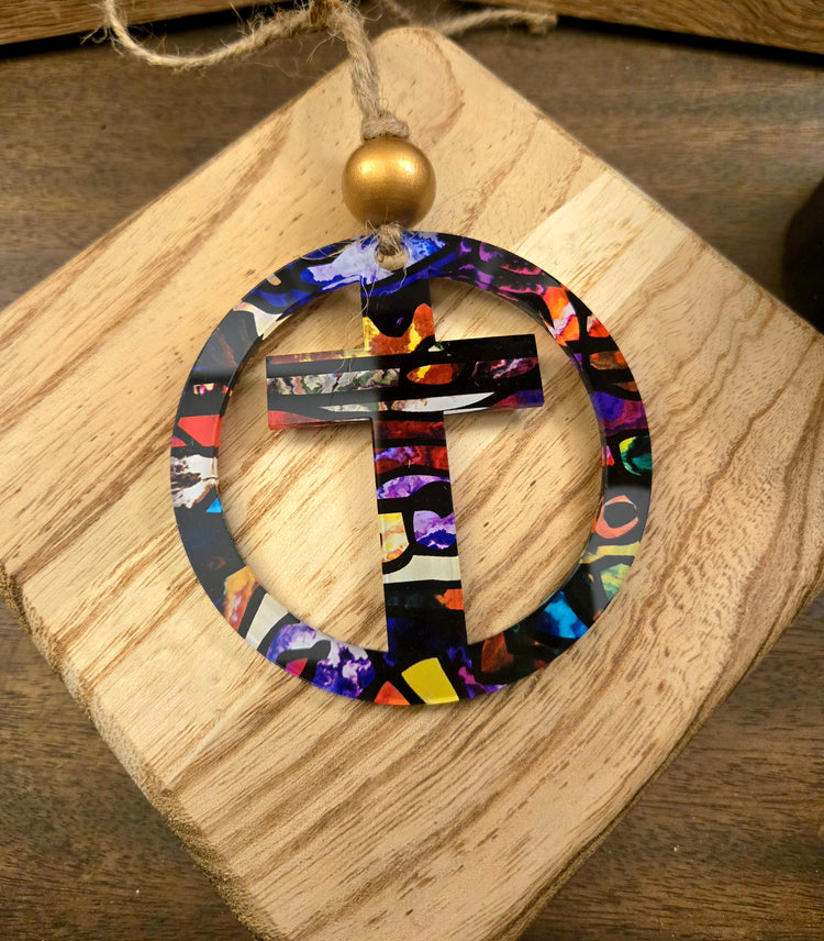 Mosaic Car Hanger