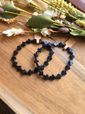 Unashamed Faith Black Cross Bracelet