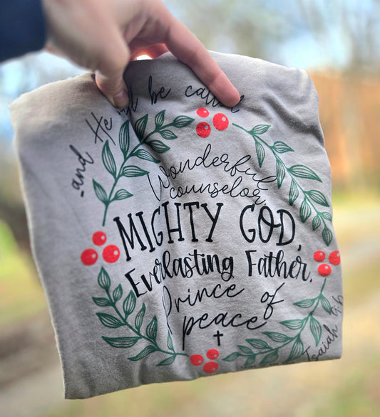 Mighty God Long Sleeve Tee
