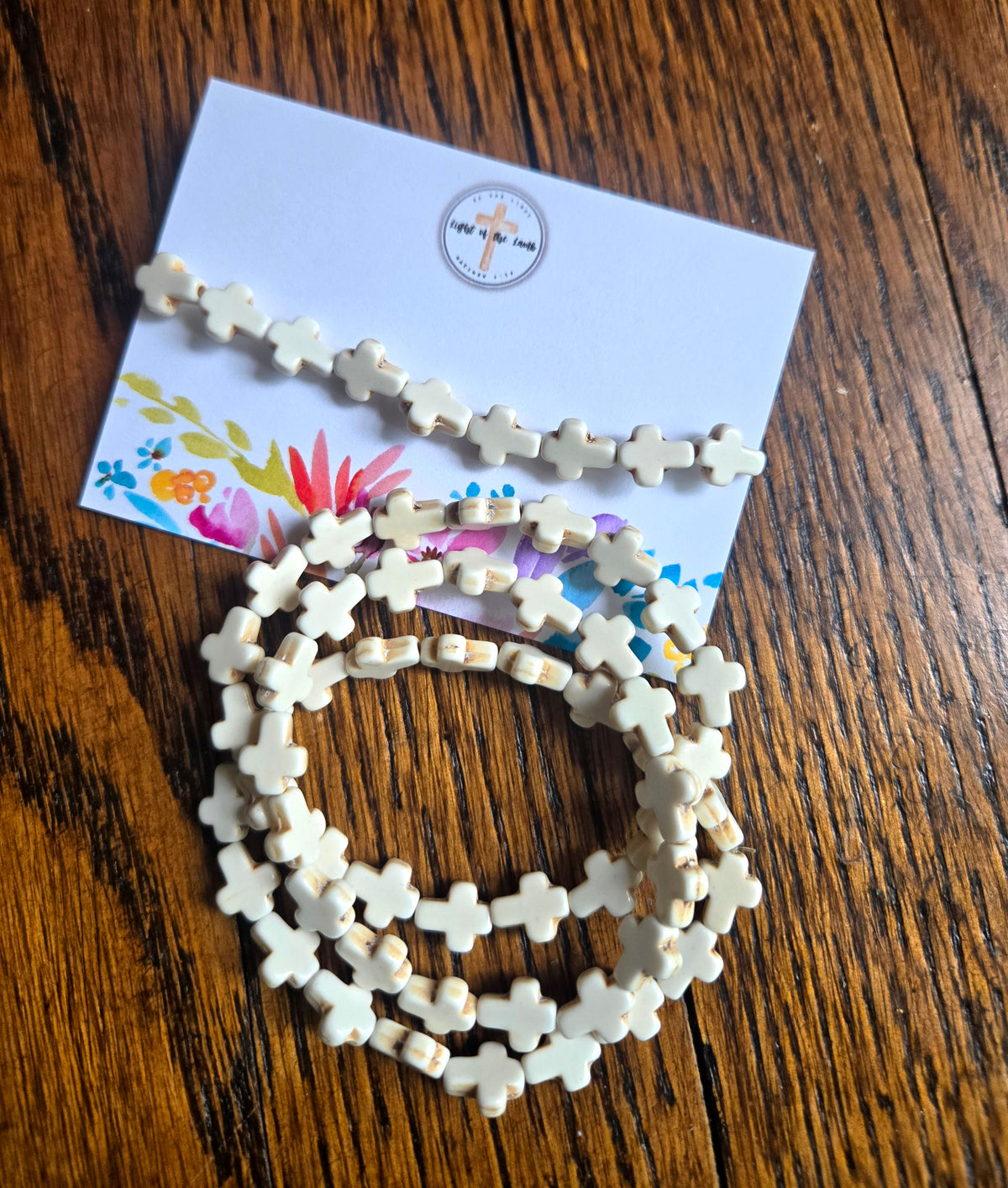 Unashamed Faith Cross Bracelet