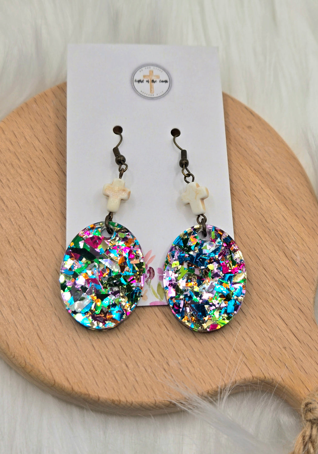 Joy Overflowing Earrings - Oval