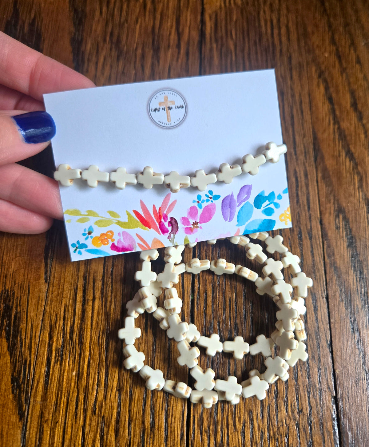 Unashamed Faith Cross Bracelet