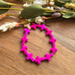 Bold Faith Pink Cross Bracelet