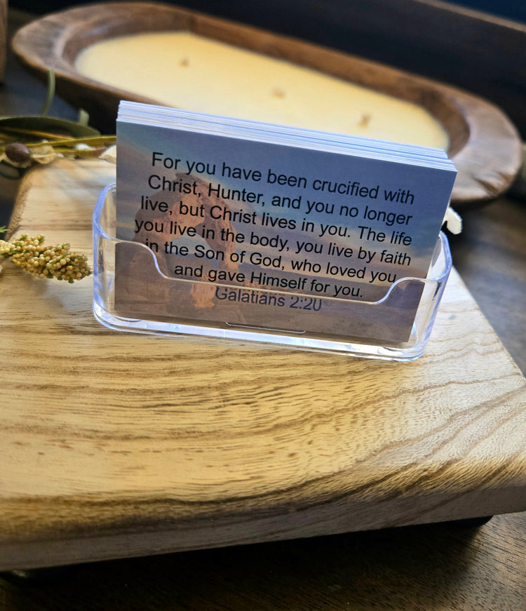 Personalized Scripture Cards - Desert
