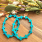 Bold Faith Teal Cross Bracelet